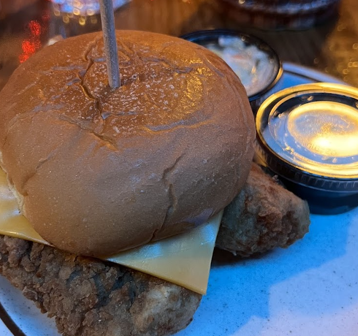 Don's TV and Repair signature dishes Bacon BurgerCheese BurgerCookie Dough Shake